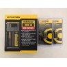 Set Caricabatterie e Batterie Nitecore