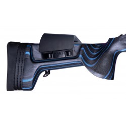 Calcio KKC per Blaser R8  Nero e Blu