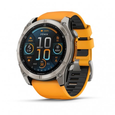 Orologio Garmin Fenix 8 51MM Amoled Titanio